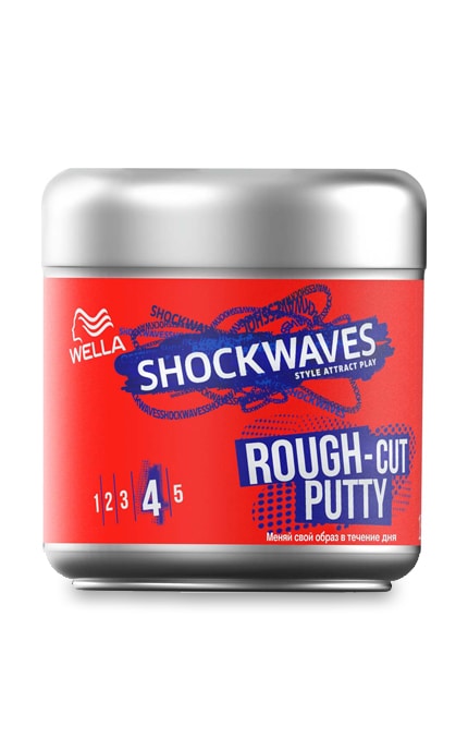 Моделирующая паста для волос Wella Shockwaves 150 мл