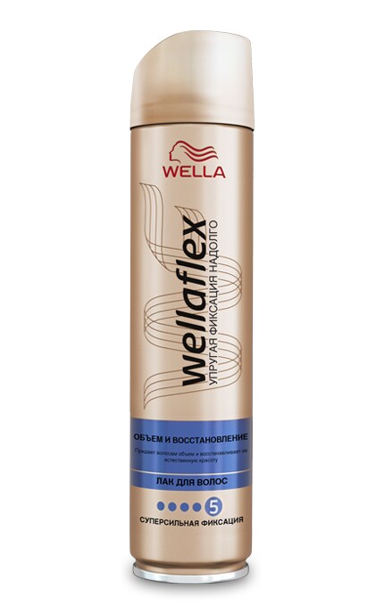 WELLAFLEX-Лак суперсильной фиксации Wellaflex Объём и восстановление для волос-8001090262721