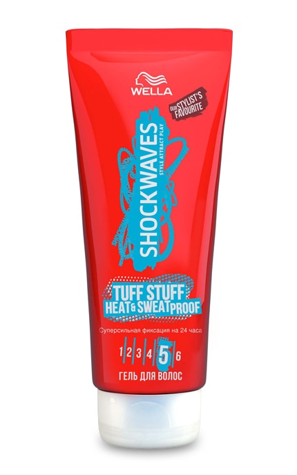 Гель для волос Wella Shockwaves Термозащита 200 мл
