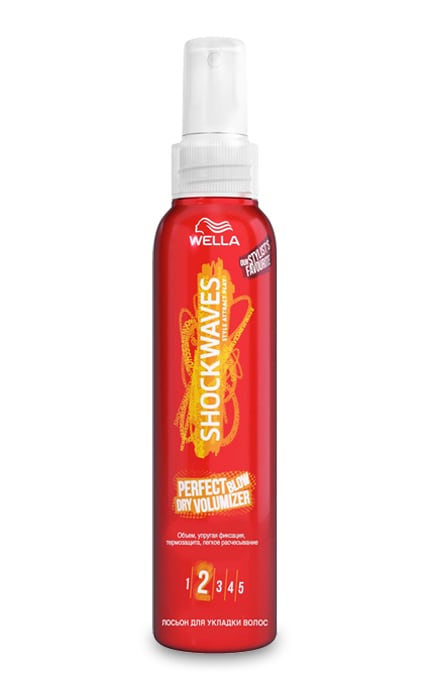 SHOCKWAVES-Лосьон для укладки волос Wella Shockwaves Роскошный объем при сушке-3614226254252