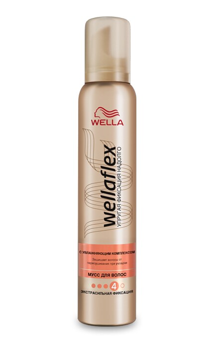 WELLAFLEX-Мусс для волос Wellaflex Увлажняющий комплекс-4056800012428