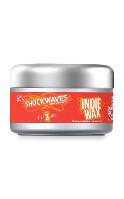 Воск для укладки волос Wella Shockwaves Indie Wax