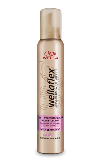 WELLAFLEX-Мусс Wellaflex для волос Без запаха Сильной фиксации-8699568541760
