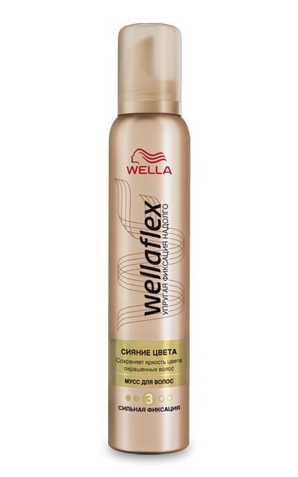Мусс для волос Wellaflex Сияние цвета 200 мл