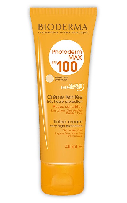 BIODERMA-Cонцезахисний тональний крем Bioderma Photoderm Max SPF 100 Tinted Cream Light Colour-3401353789500