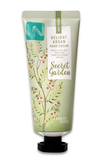 WELCOS FRUDIA-Крем для рук Forest story Secret Garden Delight Argan Масло арганы Защита и восстановление Для всех типов кожи-8803348028505
