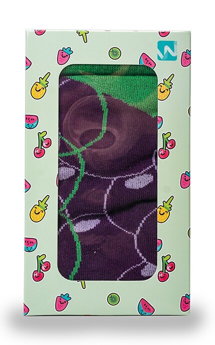WOMEN'S CODE_-Носки в подарочной упаковке Women's code Клубника-9210000051693