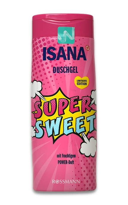ISANA-Гель для душу Isana Popart Super Sweet Rossmann Супер солодкий Для жінок-4305615741642