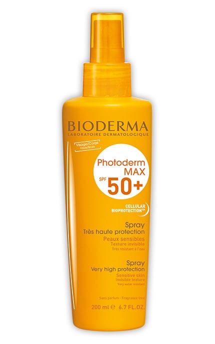 Солнцезащитный спрей для тела Bioderma Photoderm Max SPF 50+ Для чувствительной кожи