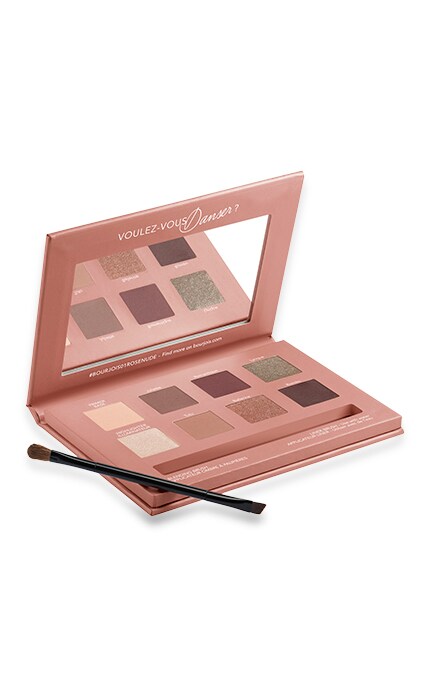 BJ 4in1 EYE PALETTE палетка для макияжа глаз (001) Rose Nude 7.68 г