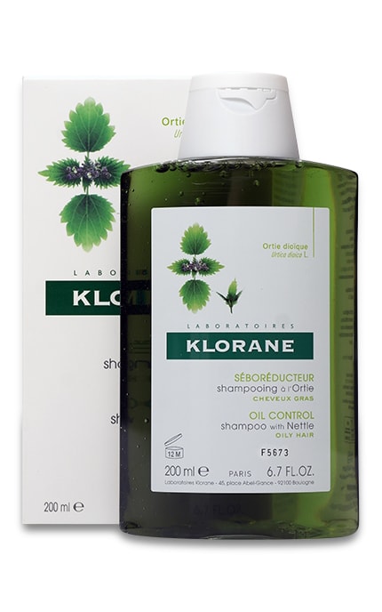 KLORANE-Шампунь Klorane Seboregulating з кропивою для жирного волосся -3282770141917
