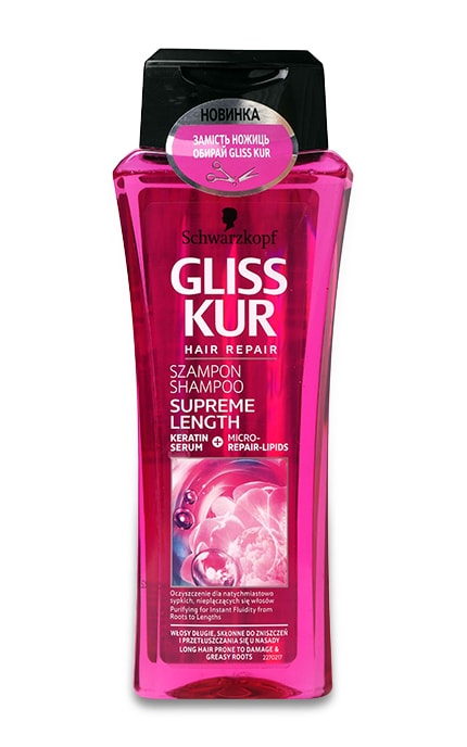 GLISS KUR-Шампунь Gliss Kur Supreme Length 250мл-4045787436464