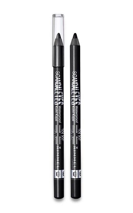 RIMMEL-RM SCANDALEYES WATERPROOF олівець д/очей (001) 1.3 г-3614224079529