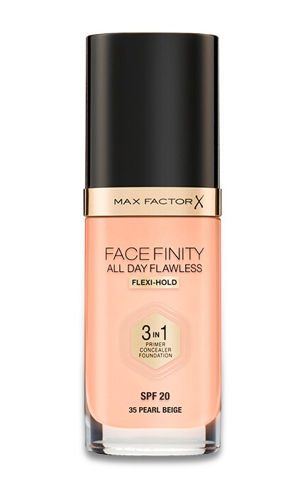 MAX FACTOR-MF FACEFINITY ALL DAY FLAWLESS 3-IN-1 основа тон. ( 35 ) Pearl Beige 30 мл-3614225851568