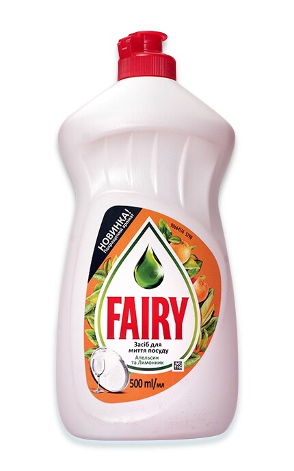 FAIRY-Жидкое средство для мытья посуды Fairy Апельсин и Лимонник-5413149314016