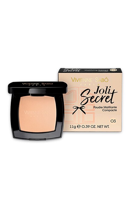 VIVIENNE SABO-VS JOLI SECRET пудра компактна матуюча (03)-3700971376698