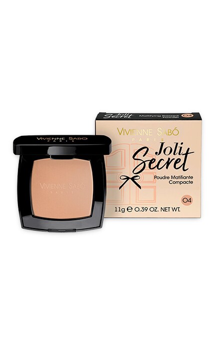 VIVIENNE SABO-VS JOLI SECRET пудра компактная матирующая (04)-3700971376704