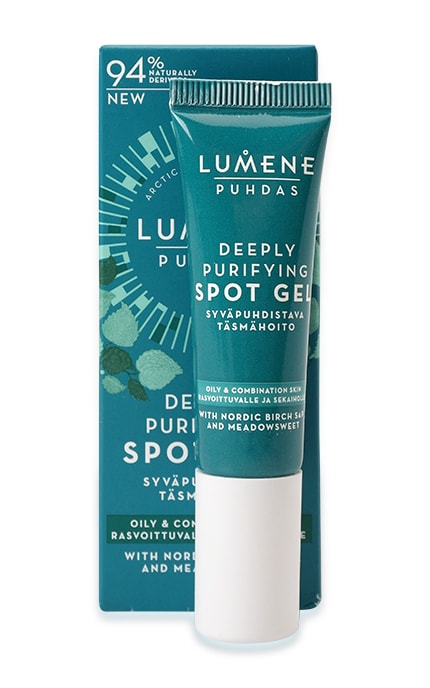 Гель для лица Lumene Puhdas от черных точек 10 мл