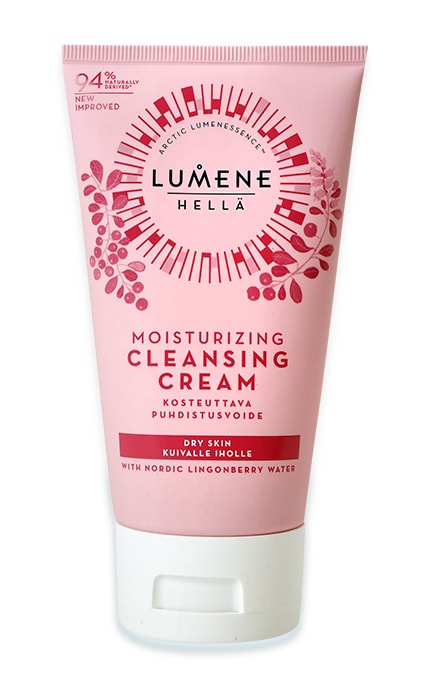 Крем для лица умывания Lumene Hellä для сухой кожи 150 мл