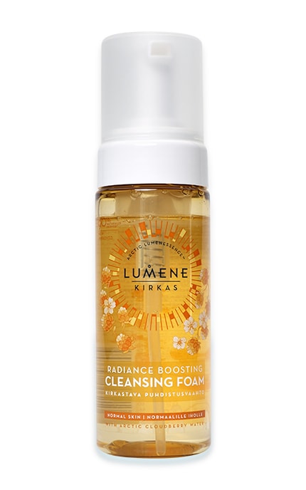 Очищающая пенка для лица Lumene Kirkas Radiance Boosting для сияния нормальной кожи 150 мл