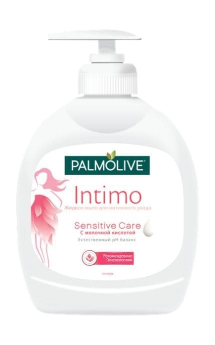PALMOLIVE-Жидкое мыло для интимного ухода Palmolive Intimo Sensitive Care с молочной кислотой-8693495040754