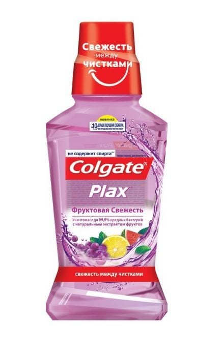 COLGATE-Антибактеріальний ополіскувач порожнини рота Colgate Plax Фруктова Свіжість-8850006305294