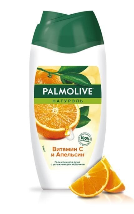 PALMOLIVE-Гель-крем для душу Palmolive Натурель Вітамін С та Апельсин -8718951300996