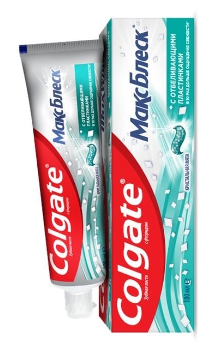 COLGATE-Отбеливающая зубная паста Colgate Макс Блеск -6920354805851