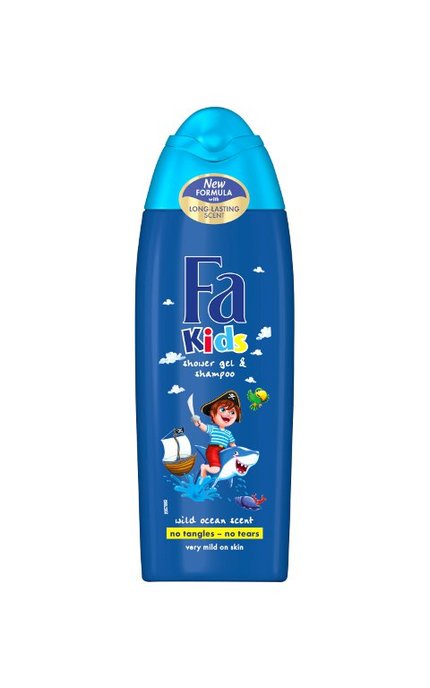 FA-Гель для душа и шампунь Fa Kids для мальчиков-5410091730918