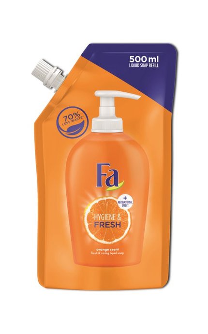 FA-Жидкое мыло Fa Hygiene & Freshness Orange Scent Soap Апельсин -9000101010893