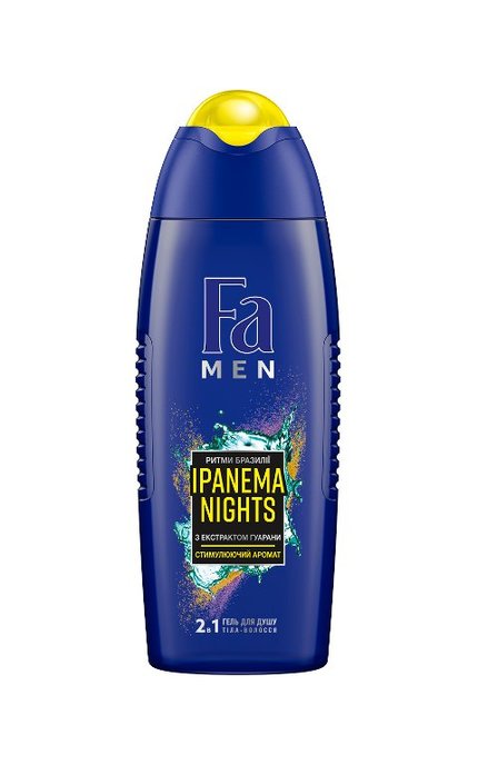 FA-Гель для душу Fa Men Ритми Бразилії Ipanema Nights для чоловіків-4015100217407