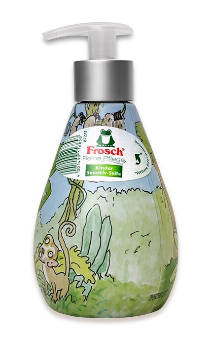 FROSCH-Детское жидкое мыло Frosch Kids Sensitive Soap -4001499116858