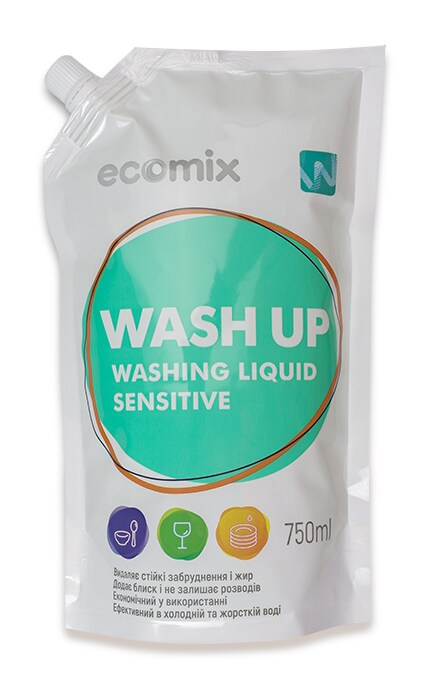 ECOMIX-Средство для мытья посуды Domol Sensitive-4820017662758