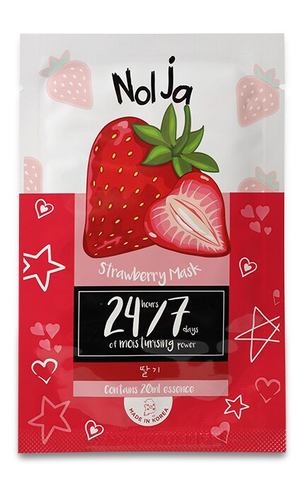 Маска для лица Nolja Клубника 1 шт