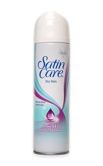 SATIN CARE-Гель для бритья Satin Care Для сухой кожи, 200 мл -7702018012466