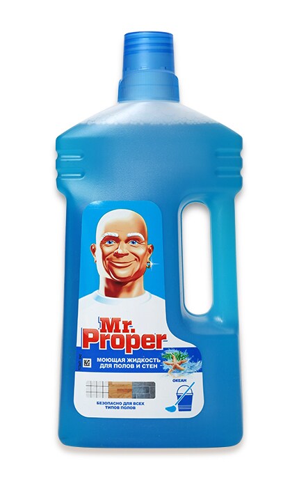 MR PROPER-Миюча рідина для підлоги та стін Mr. Proper Океан-4084500644847