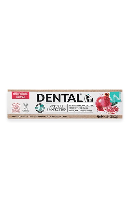 Зубная паста Dental Bio Vital Natural Protection Гранат 75 мл