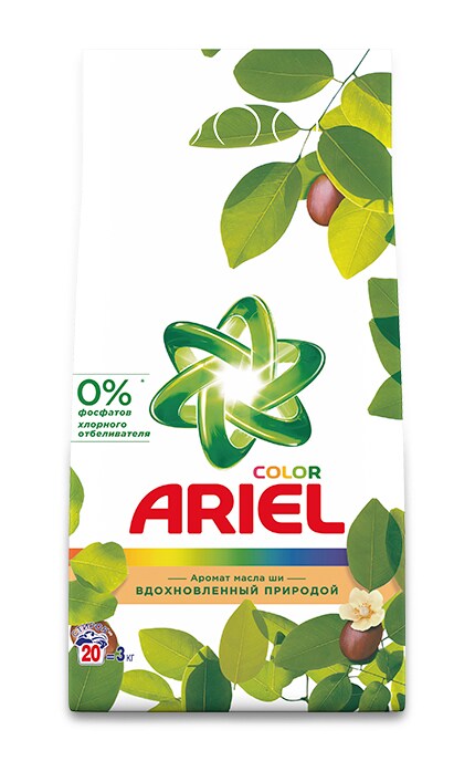 ARIEL-Стиральный порошок Ariel Масло Ши 3 кг-8001090962089