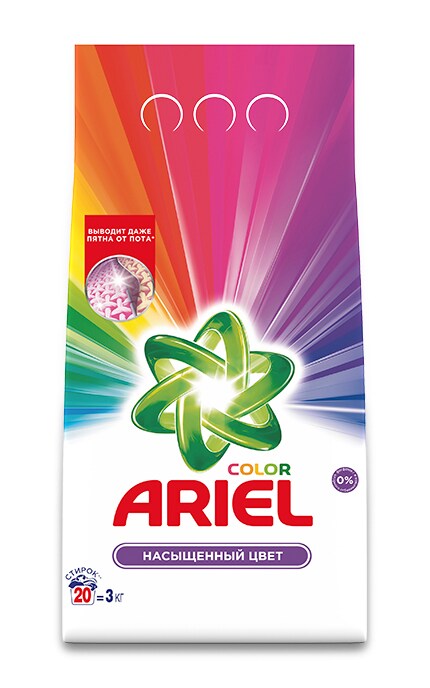 ARIEL-Пральний порошок Ariel Color 3 кг Автомат-5413149333437