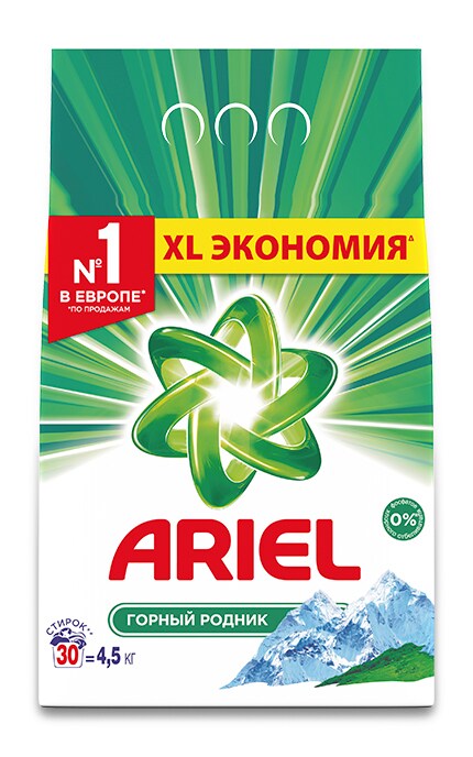 ARIEL-Пральний порошок Ariel Гірське джерело 4,5 кг Автомат-5413149253247