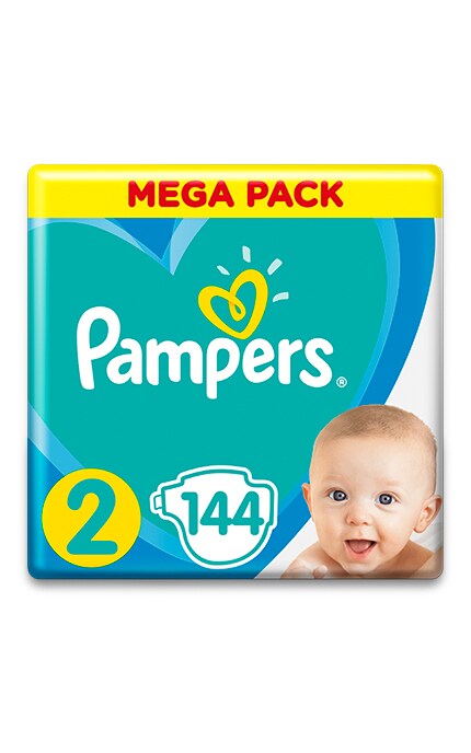 Подгузники Pampers Active Baby Размер 2 (4-8 кг) 144 шт