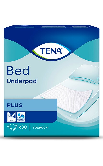 TENA-Пелюшки TENA Bed Plus, 60x90 см, 30 шт.-7322540800760