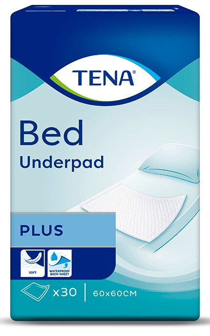 TENA-Пелюшки TENA Bed Plus, 60x60 см, 30 шт.-7322540800746