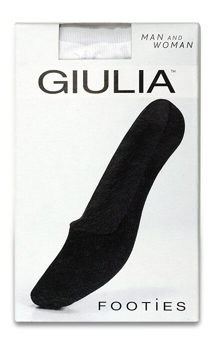 GIULIA-Слідки унісекс Giulia Footies Classic Man and Woman Білі Розмір 39-42-4820040248851