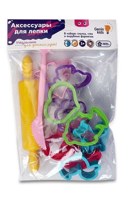GENIO KIDS-ART-Набор для лепки Genio Kids Детский 3+-4814723003813