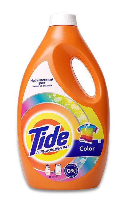 TIDE-Рідкий пральний порошок Tide Color 2,47 л-8001090544667