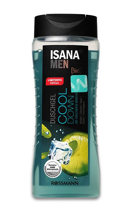 ISANA MEN-Гель для душа для мужчин Isana Men Cool Down-4305615758008