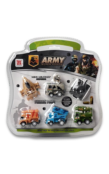 SHANTOU YISHENG-Набір техніки Shantou Yisheng Army Super Power Mini Military В асортименті-4812501167986