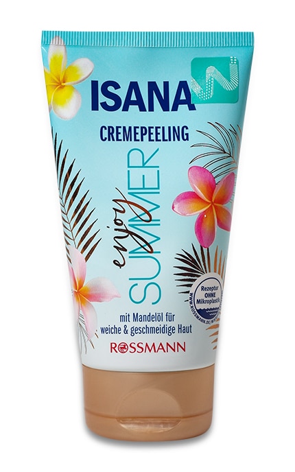 ISANA-Крем-пилинг для душа Isana Наслаждайся летом Ваниль-монои-4305615751429