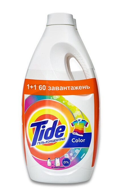 TIDE-Гель для стирки Tide Color, 1,650 л-8001841707686
